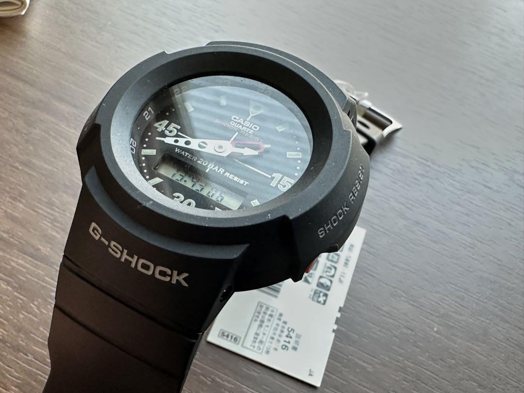 良品G-SHOCK AW-500E-1B ブラック