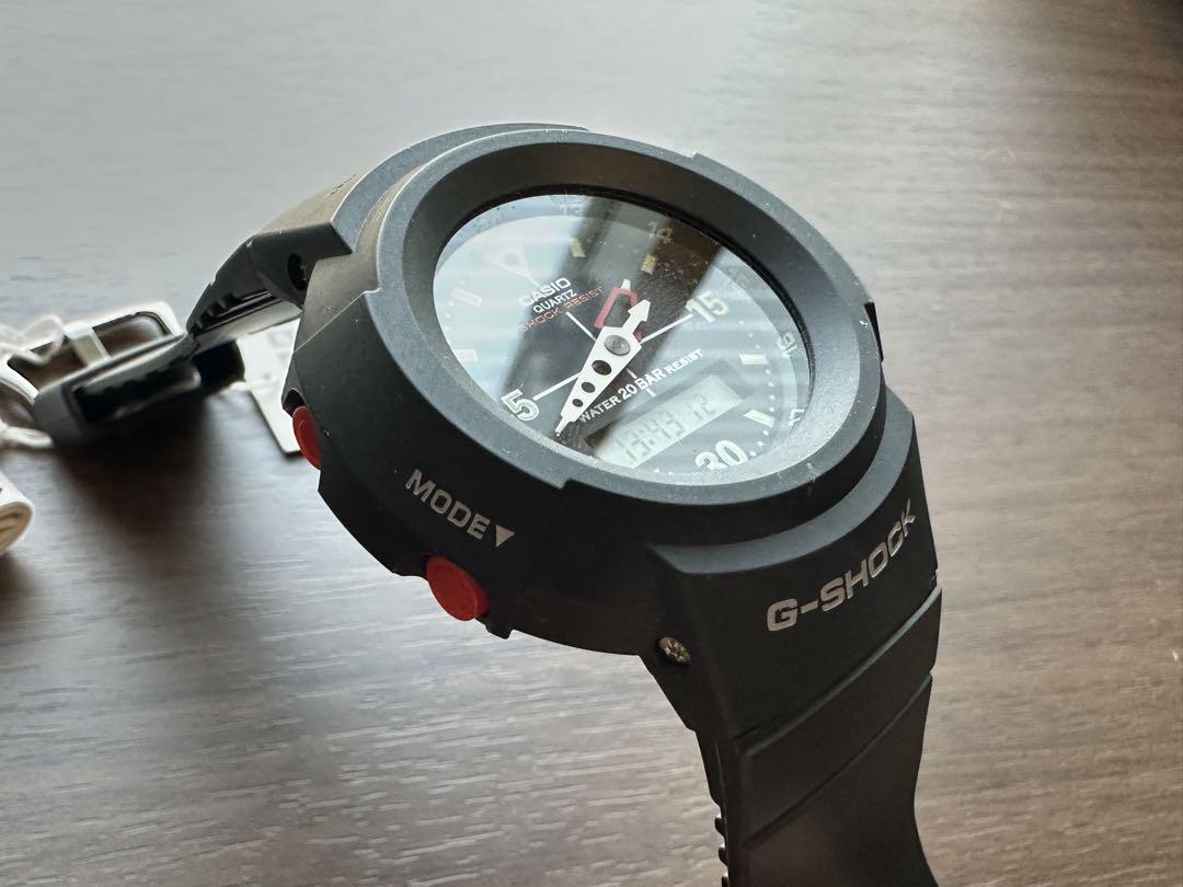 良品G-SHOCK AW-500E-1B ブラック