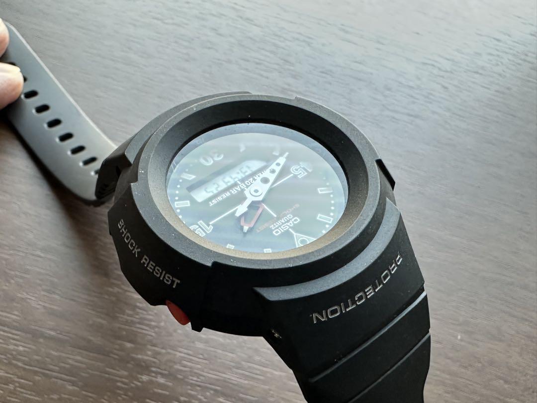 良品G-SHOCK AW-500E-1B ブラック