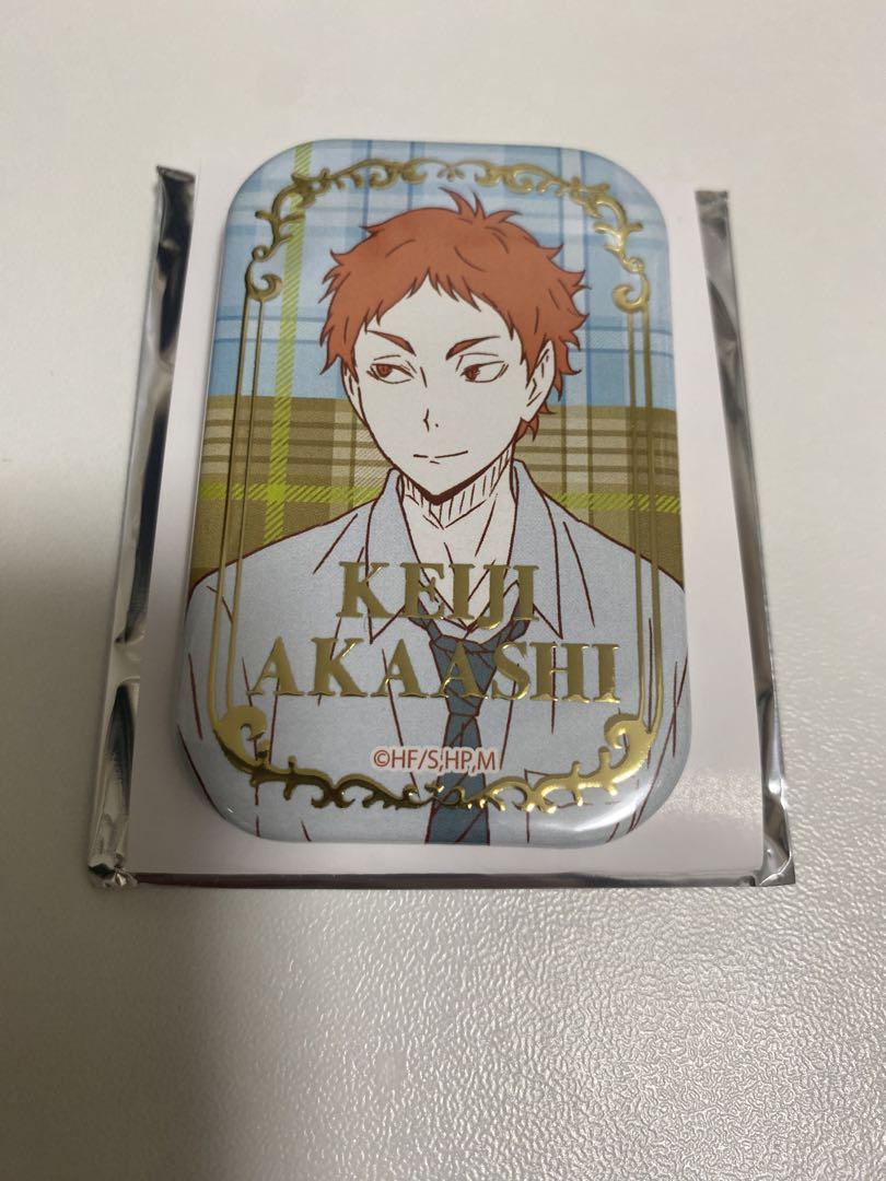 ハイキュー！！セブンネット限定 スクエア缶バッジセット 第一弾 赤葦