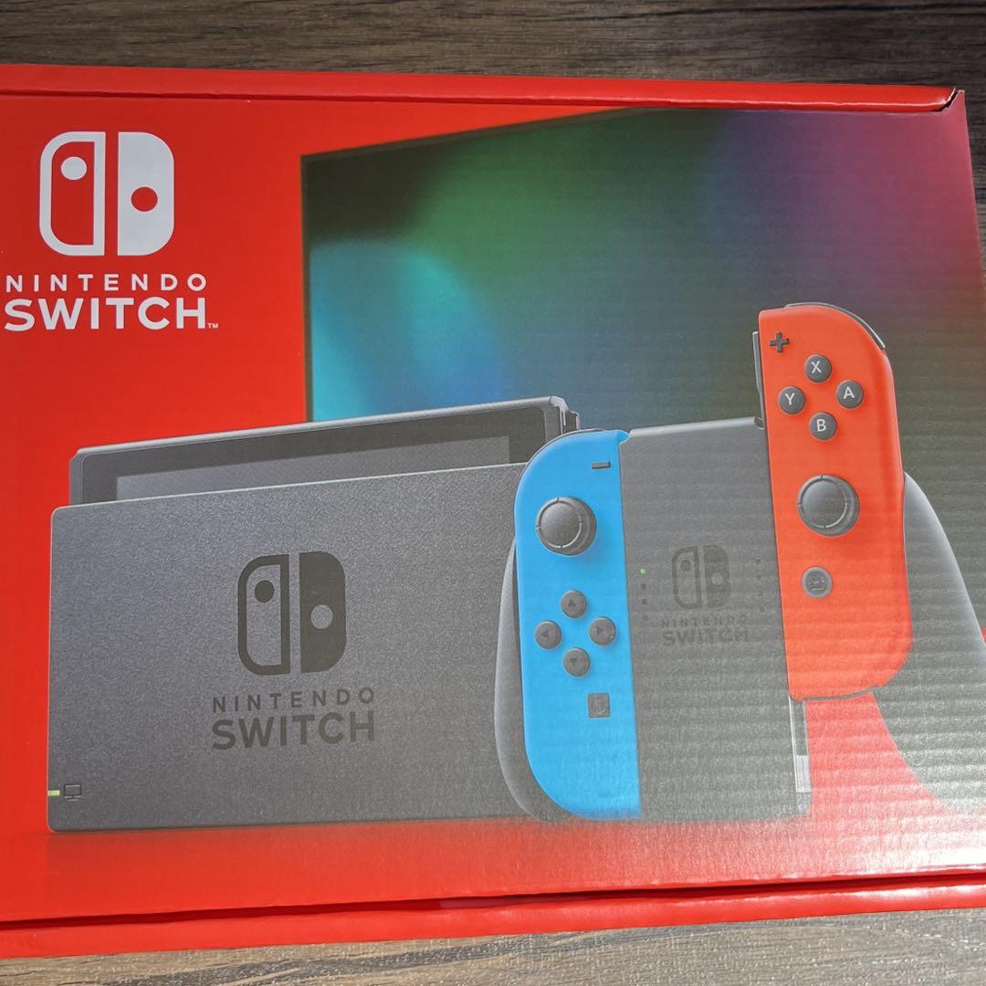 NINTENDO SWITCH 美品 箱・付属品付きHAD-S-KABAH-