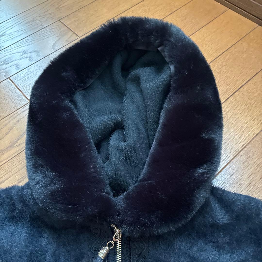 モロッカン刺繍ニットカーディガン36S GRACE