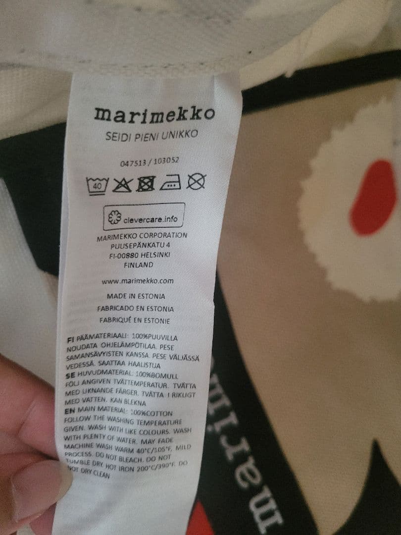 marimekko ウニッコトートバッグ