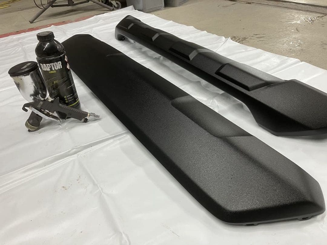 RAV4リアスキッドプレート 単品　ラプターライナー塗装