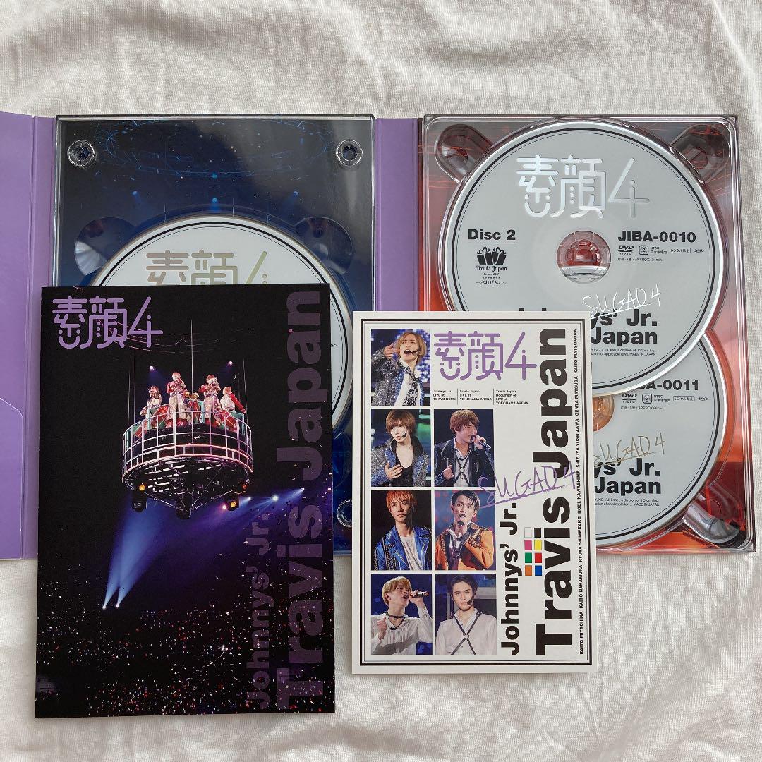 素顔4 TravisJapan盤 Travis Japan DVD 素顔4 Travis Japan盤 3DVD - メルカリ