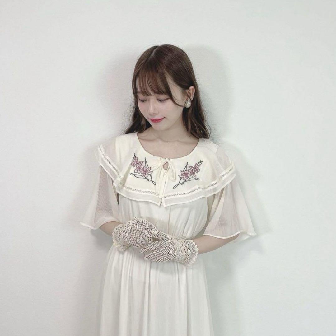 白ワンピース アンジェラス an another angelus - Fint