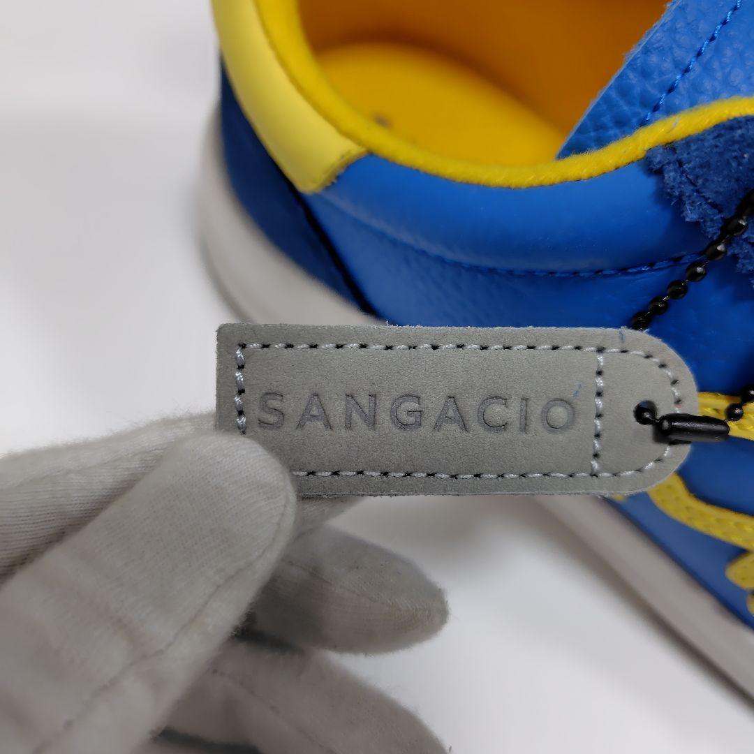 サンガッチョ にゅ 限定スニーカー BLOW BLUE YELLOW 23.5 にゅ～ずBLOW『BLUE×YELLOW』タイムマシーン限定コレクション