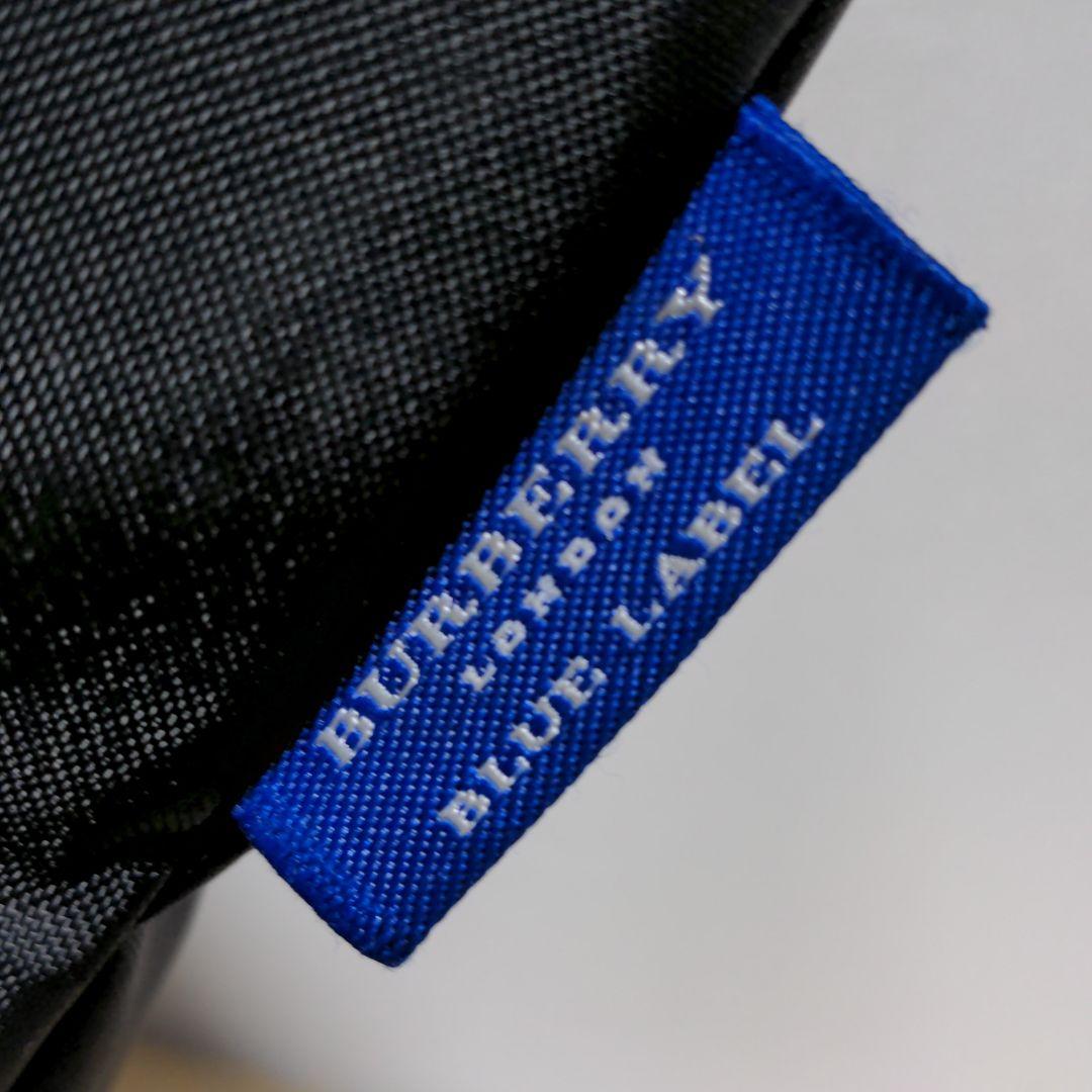 正規店在庫 al14. BURBERRY 牛革×ナイロントートバッグ黒 ノバチェック柄 Dy9XU-m89424183360 お得2022