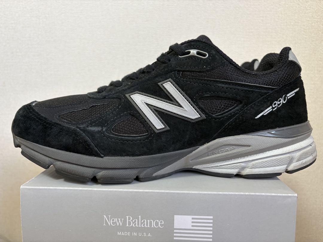 ニューバランスU990BL4 New balance990v4 26.5cm