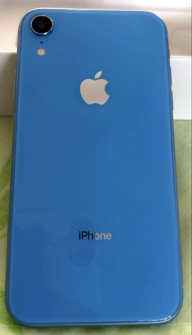 iPhone XR 64GB ブルー - スマートフォン本体高価