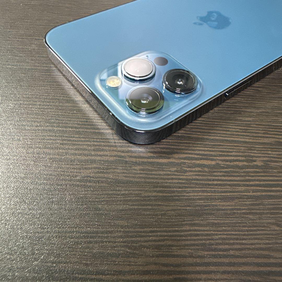 【美品】iPhone 12 pro max 256gb パシフィックブルー