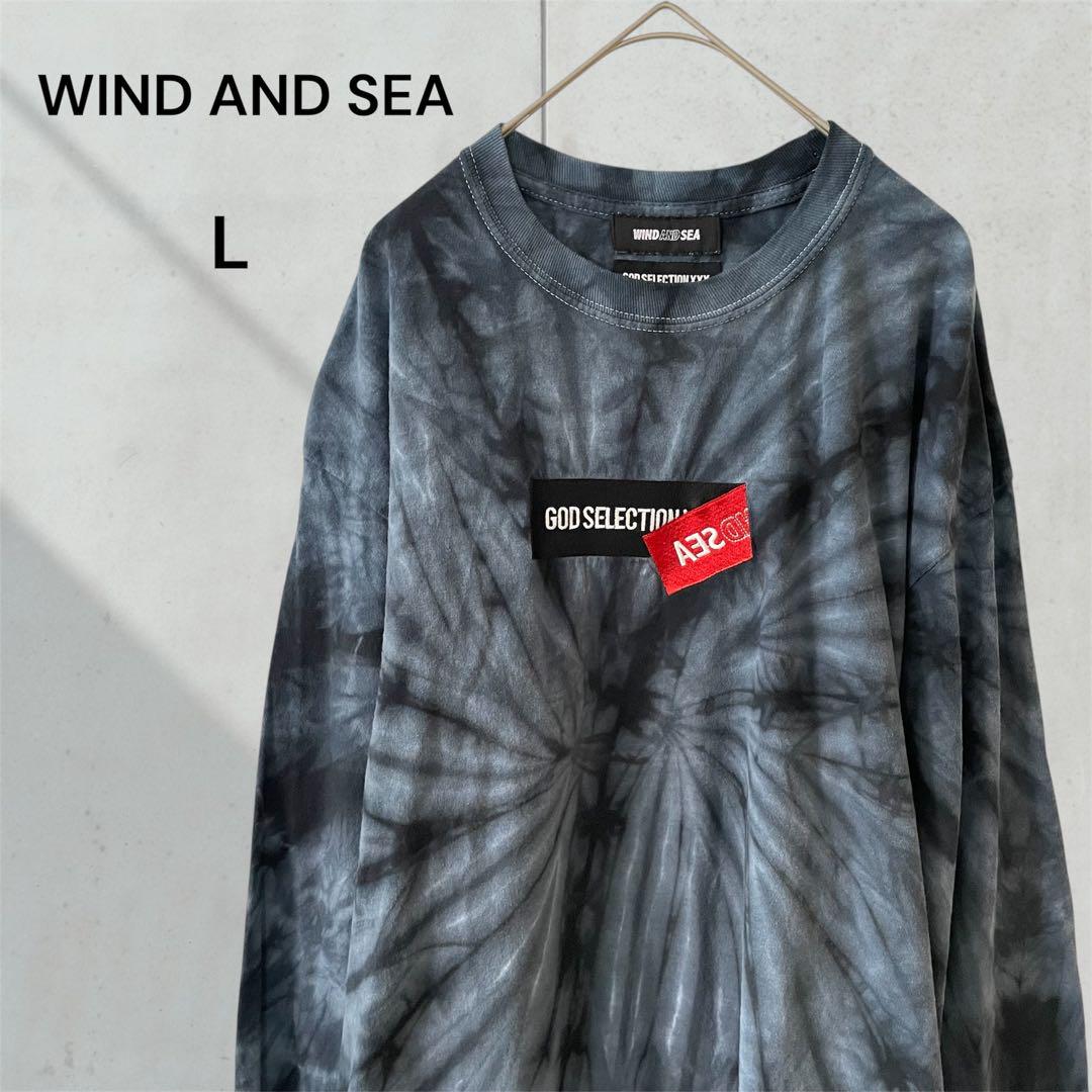 WIND AND SEA GODSELECTION タイダイ ロンT