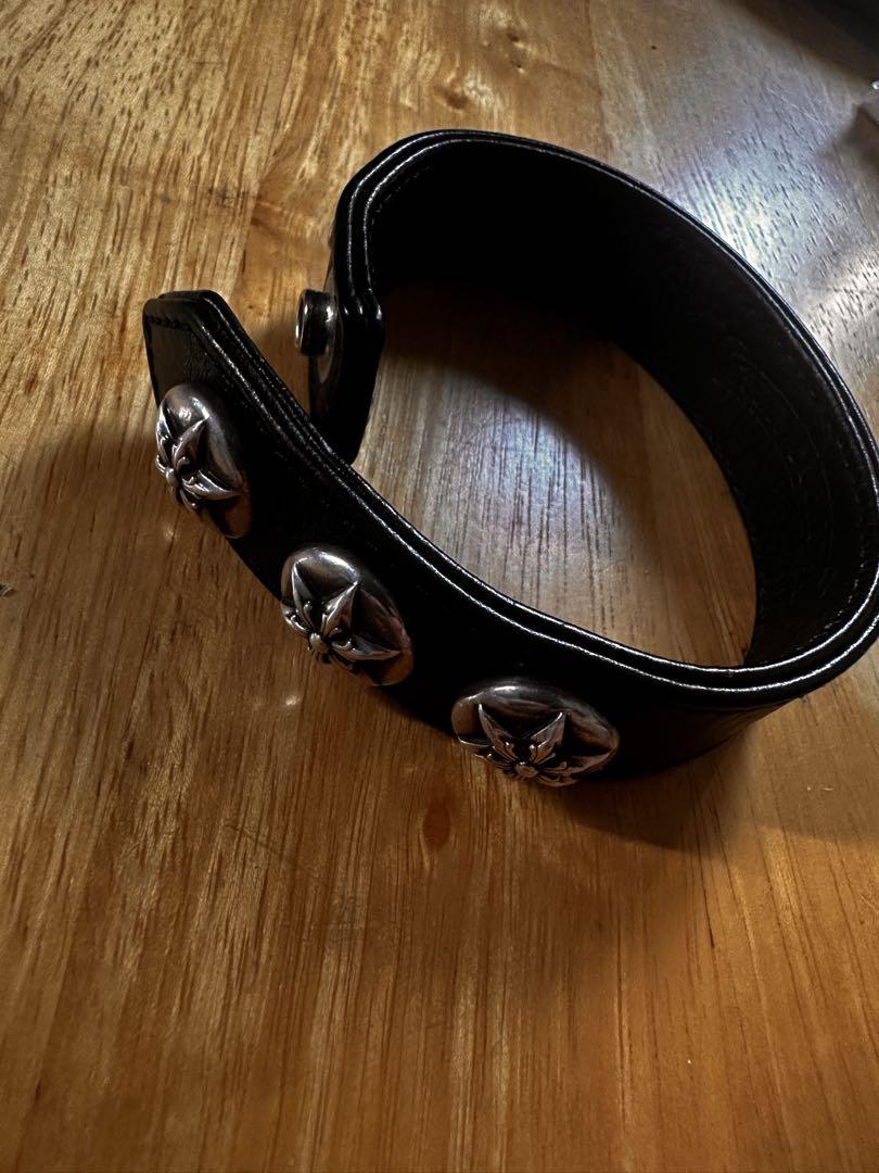 クロムハーツ(Chrome Hearts)レザーブレスレット