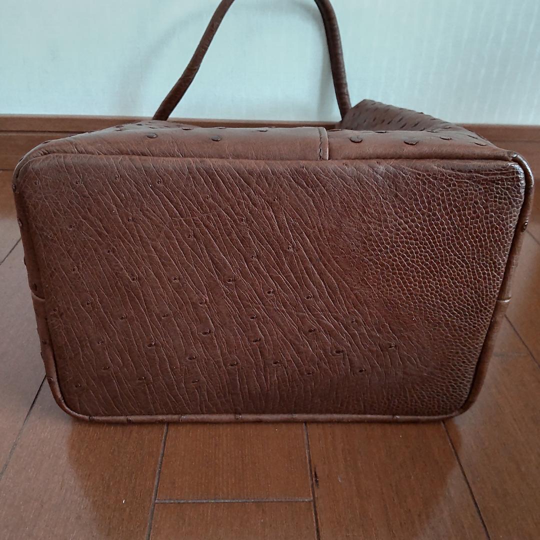 ハンドメイド オリジナルバッグ オーストリッチ フルポイント