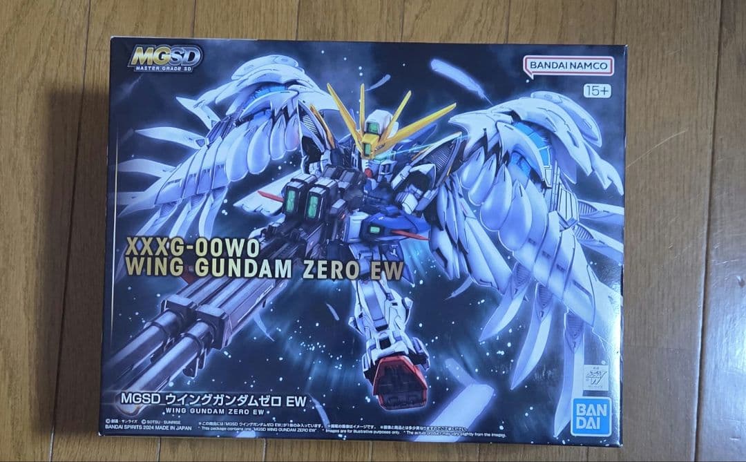 MGSD ウイングガンダムゼロ EW☆(未組立)
