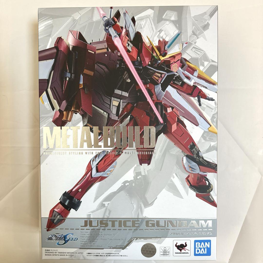 新品・未開封　LBUILD ジャスティスガンダム　メタルビルド 新品未開封品】メタルビルド ジャスティスガンダム METAL BUILD