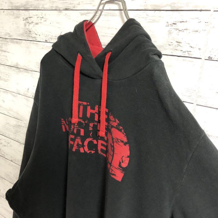 大人気 ビッグサイズ ブラック パーカー baRnD-m89431444312 ザノースフェイス ビッグロゴ 在庫最新品