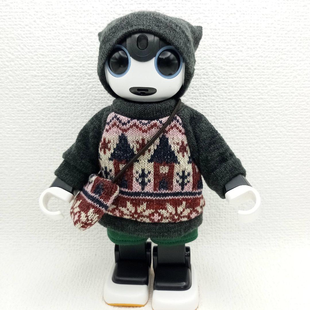 ロボホン 服 ノルディック プルオーバーu0026帽子u0026ショルダーバックセット