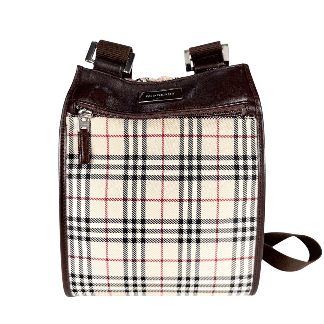 BURBERRY キャンバス サコッシュ、ミニショルダーバッグ BURBERRY バーバリー ノバチェック ミニショルダーバッグ