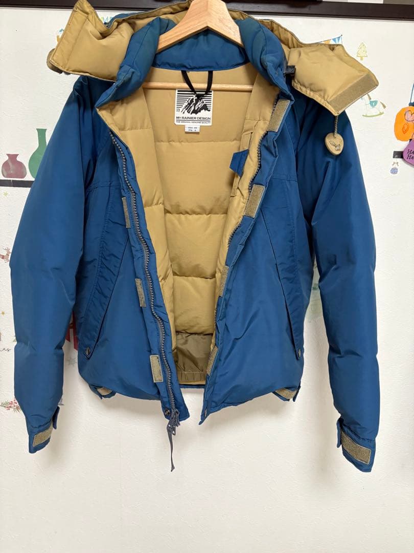 Mt RAINIER DESIGN マウントレイニアデザイン ダウンジャケットS Mt RAINIER DESIGN