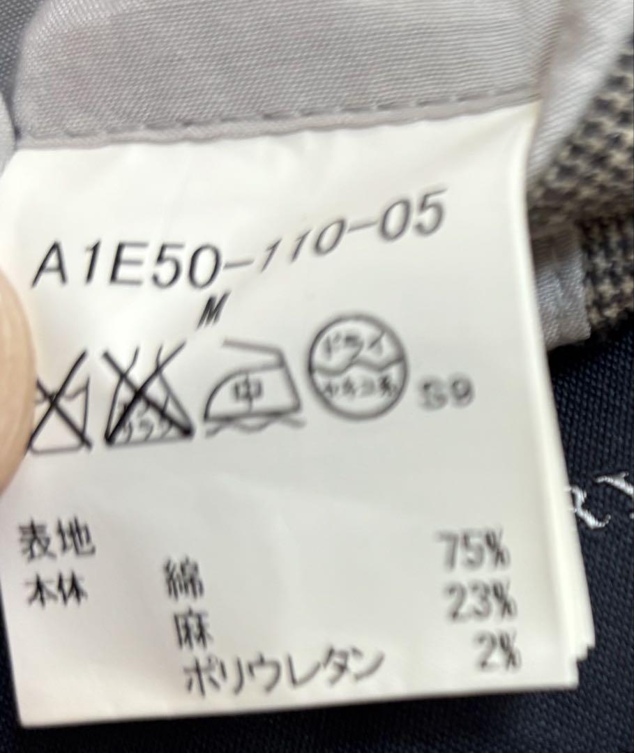 BURBERRY LONDON テーラードジャケット　リネン混　超ストレッチ