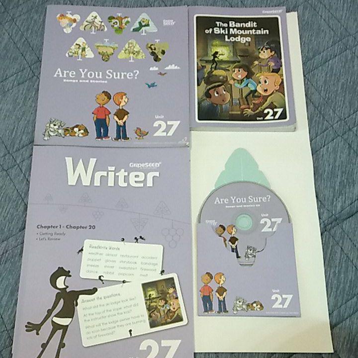 英語教材　グレープシード　unit27 グレープシード GrapeSEED unit 27テキスト&CD 英語学習