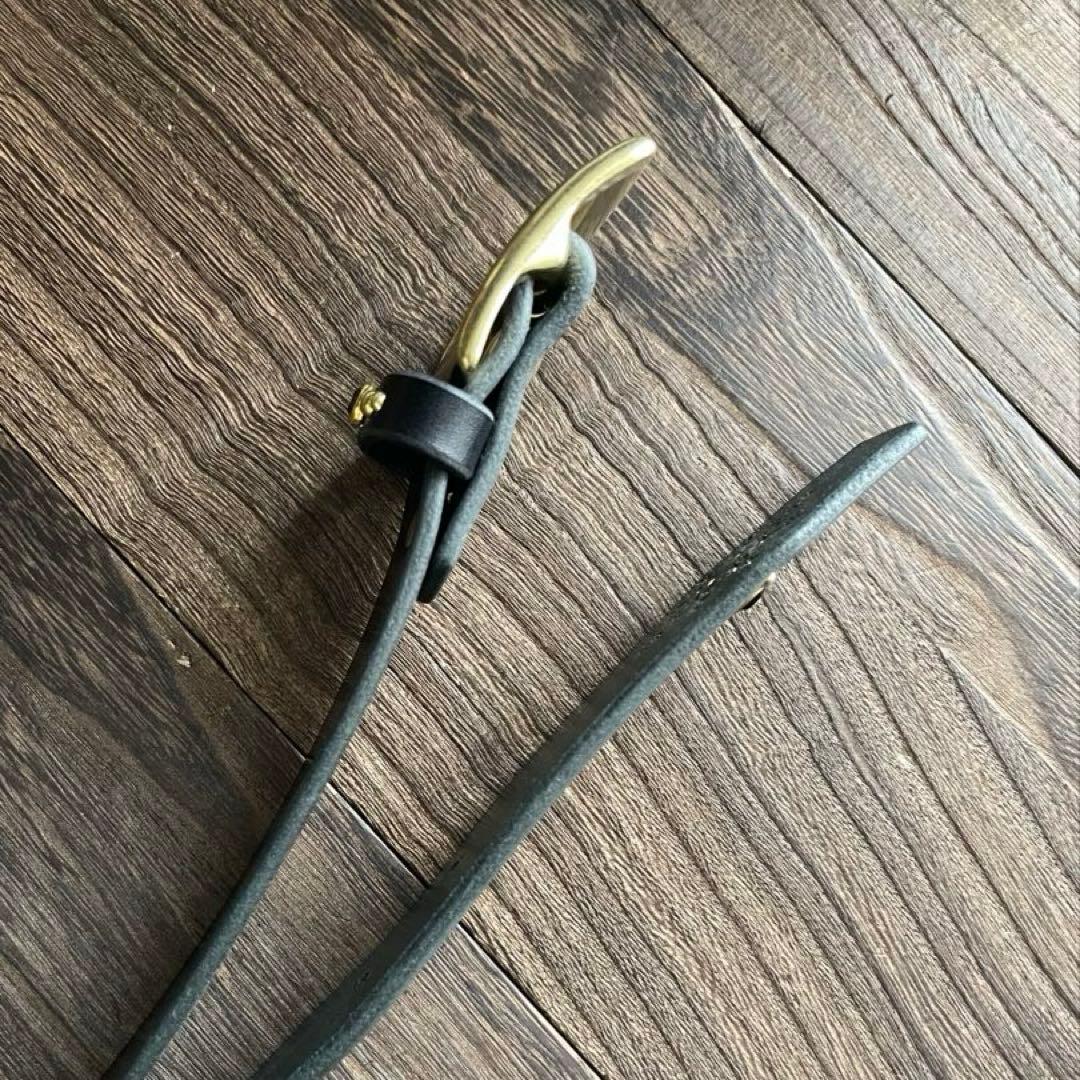 スタッズギャリソンベルト 牛ヌメ 真鍮 38mm HTC CALEE スタッズギャリソンベルト 牛ヌメ 真鍮 38mm HTC CALEE