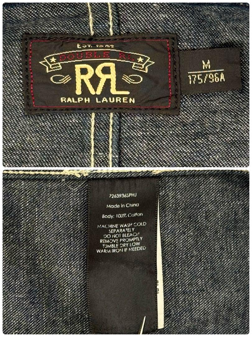 RRL USN デニム ガンナースモック パーカー ラルフローレン ビンテージ