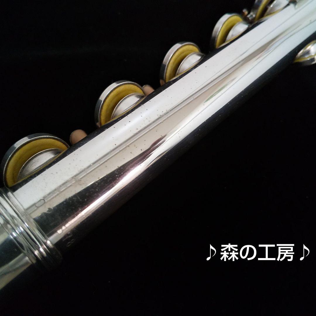 商談中【MIK】 頭部管銀製・ヤマハフルート YFL311 Eメカ