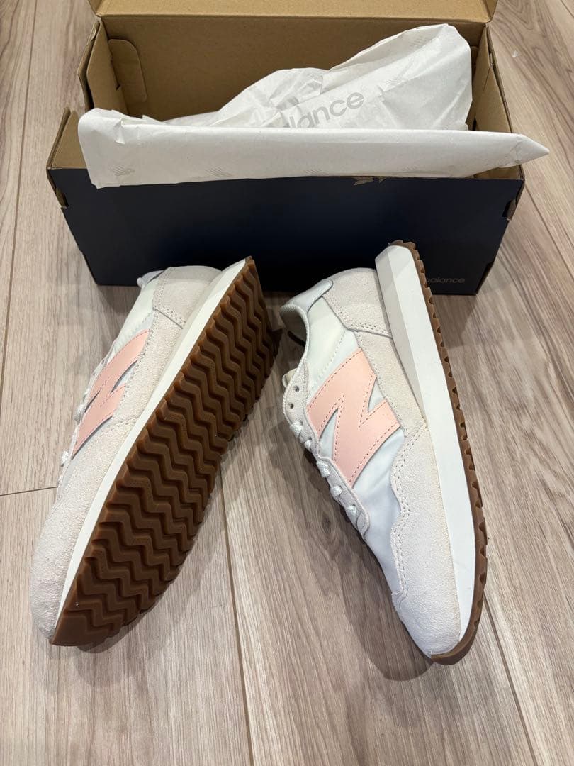 New Balance WS237GA ホワイト/ピンク 7サイズ