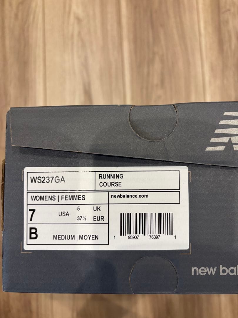 New Balance WS237GA ホワイト/ピンク 7サイズ