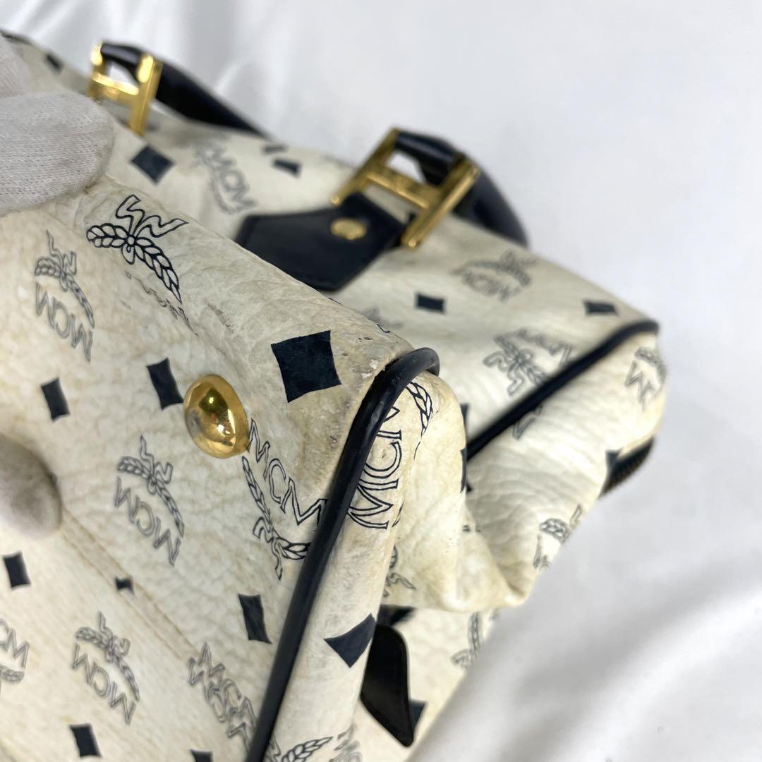 MCM エムシーエム ハンドバッグ ミニボストン ヴィセトス 総柄