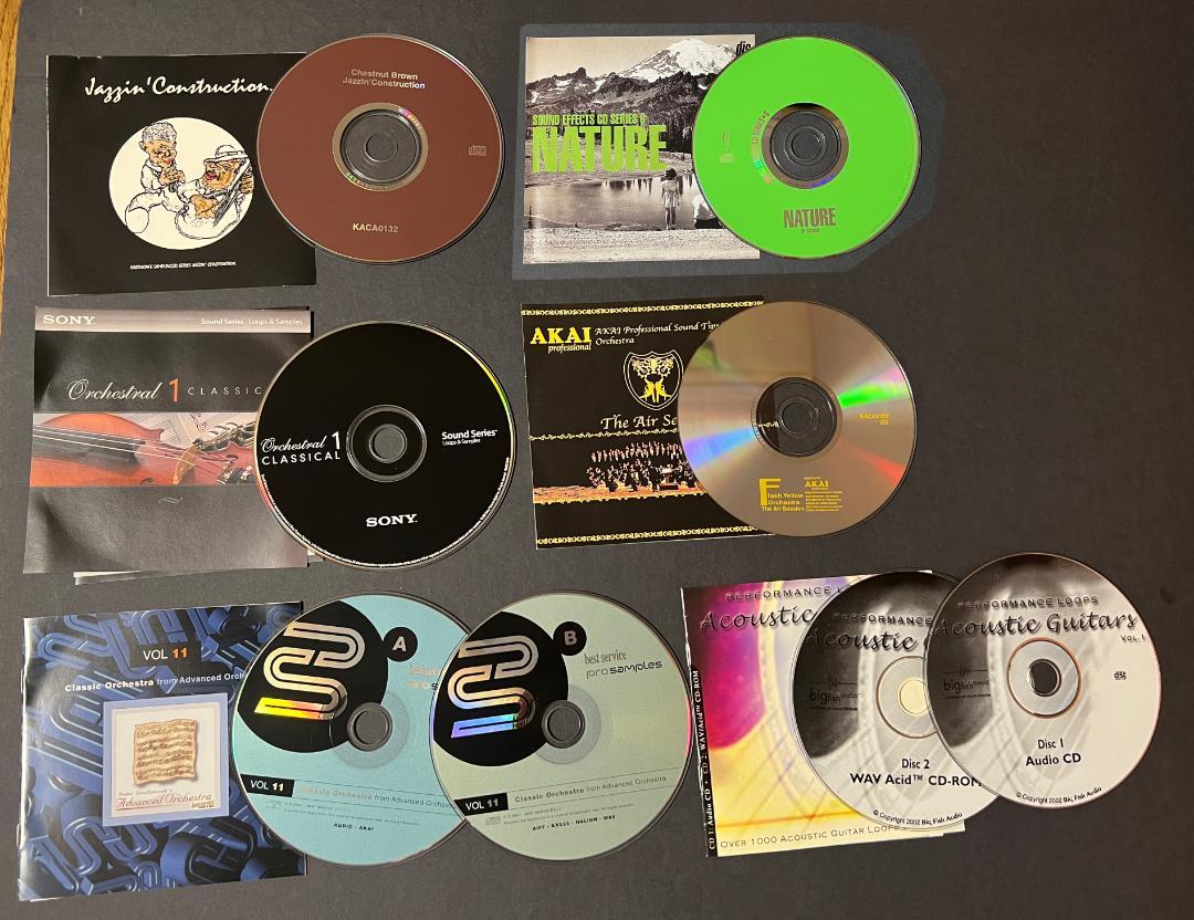 サンプリングCD　セット