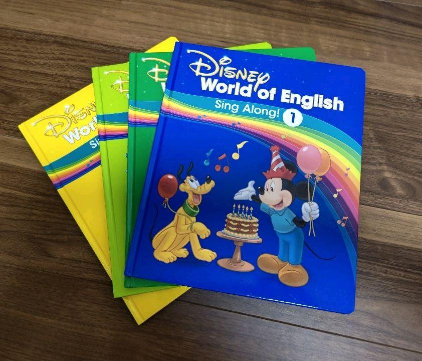 Disney - ※みとま☆  【美品】DWE 最新版　シングアロング 最新版 DWE シングアロング 絵本 4冊セット リニューアル版