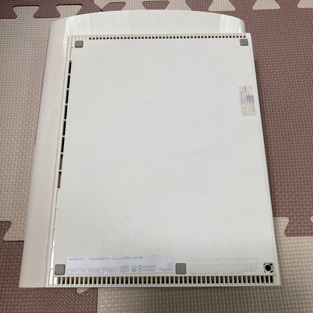 ジャンク品PlayStation3 CECH4000B ホワイト