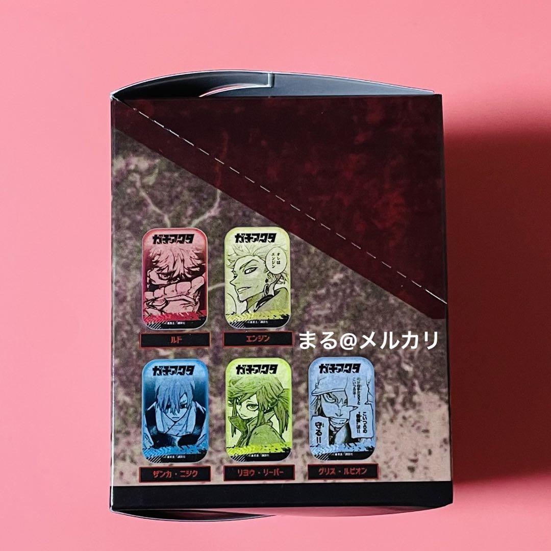 ガチアクタ　TSUTAYA スクエア缶バッジ　エンジン　6点 ガチアクタ 缶バッジ ツタヤ コラボ ルド エンジン ザンカ