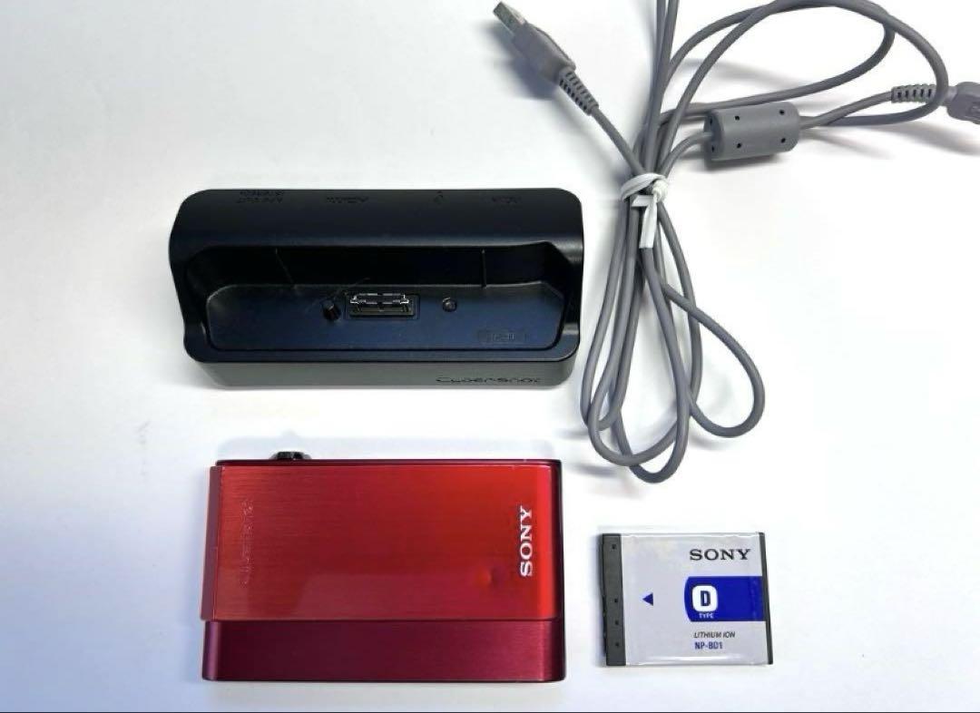SONY Cyber-shot DSC-T900 + 充電スタンド付き！ デジタルカメラ