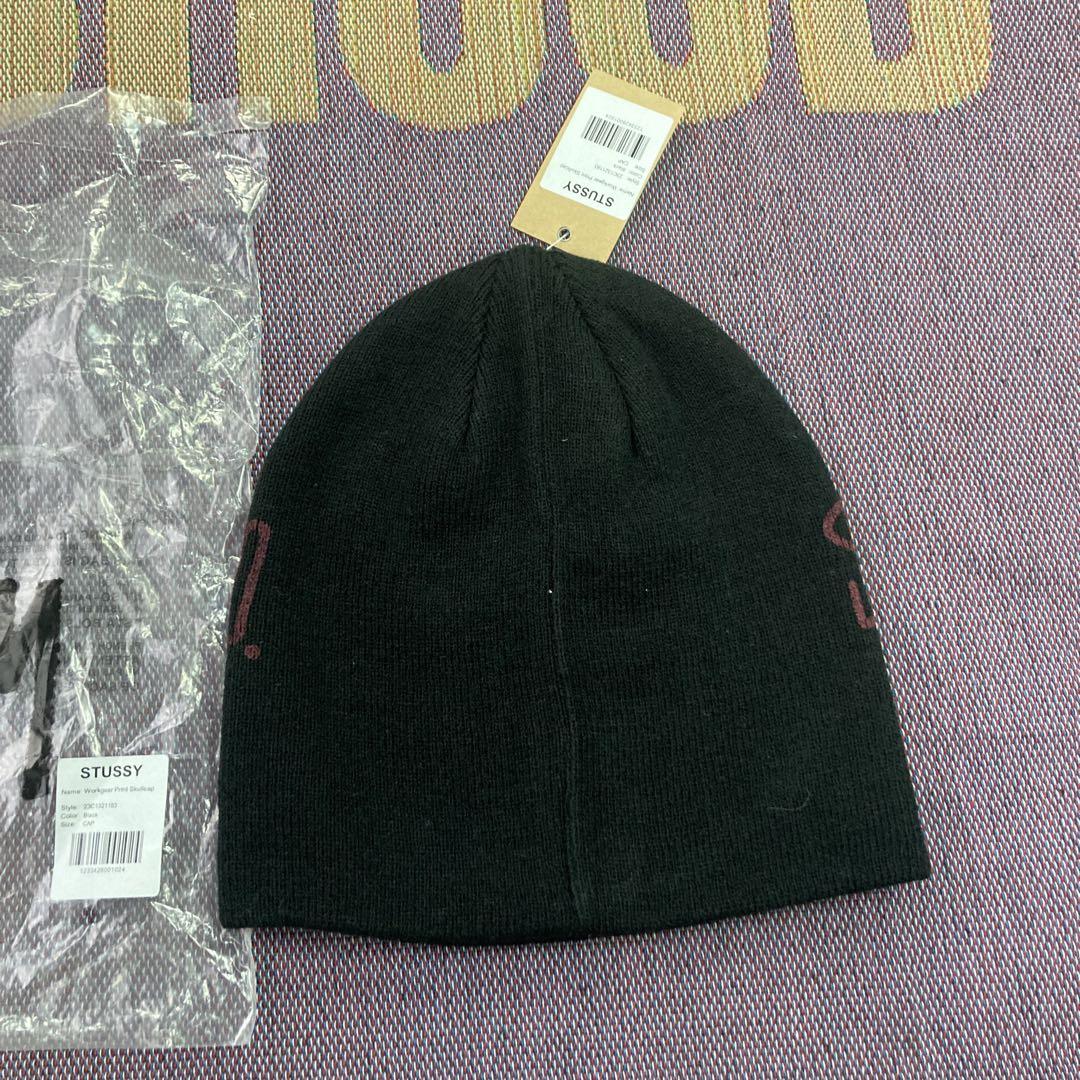 帽子 STUSSY Workgear Print Skullcap