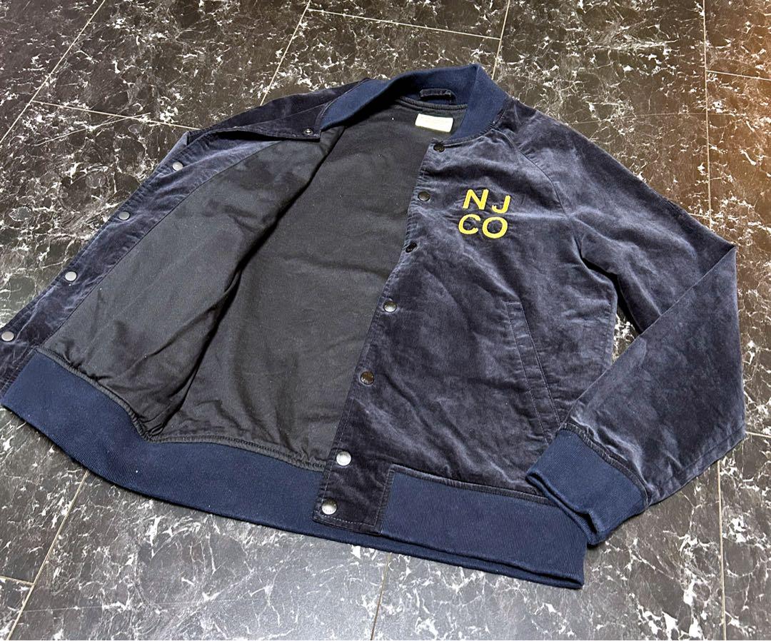 Nudie Jeans ヌーディージーンズ　ベロア　ジャケット　ブラック