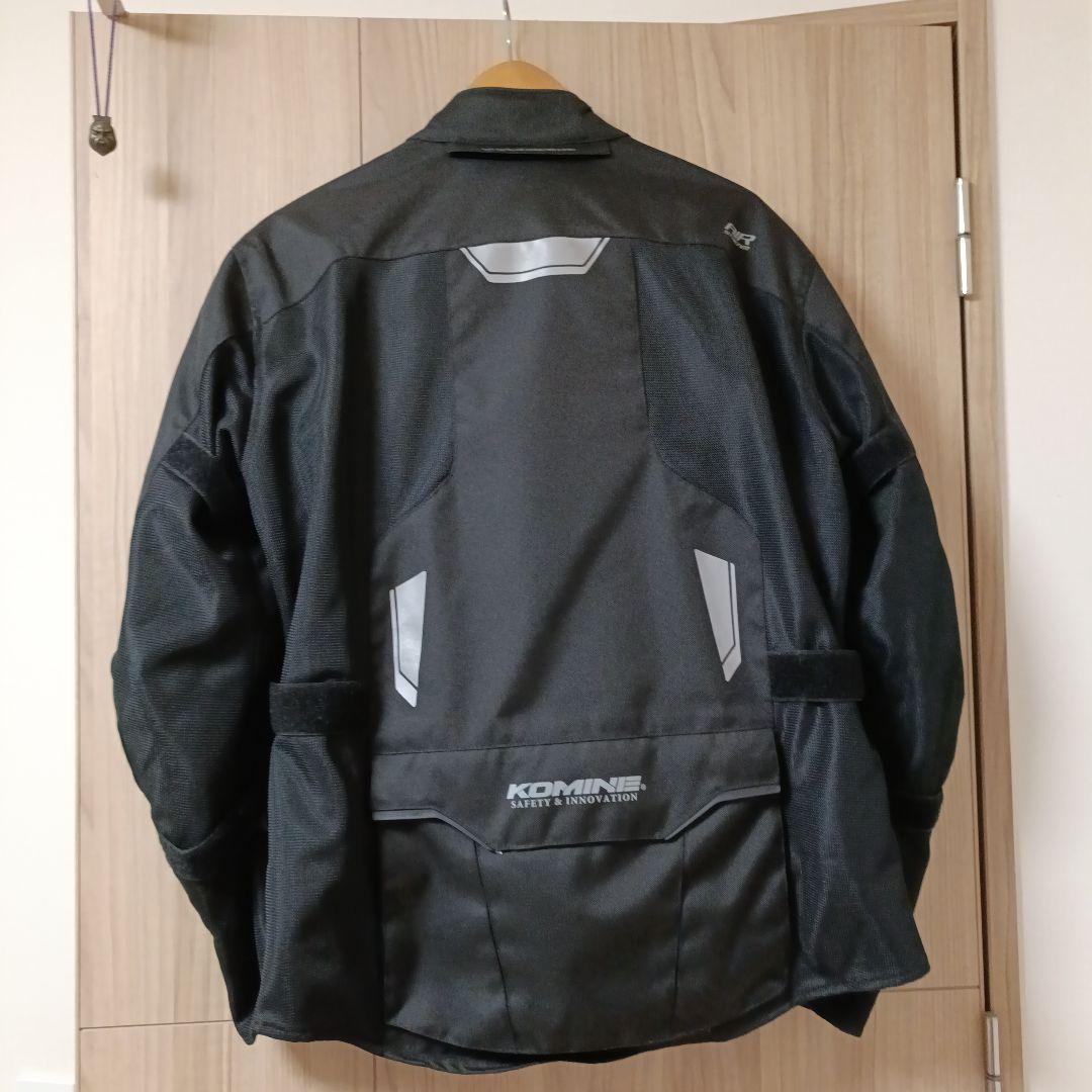 KOMINE JK-150アドベンチャーメッシュバイクジャケット ブラック