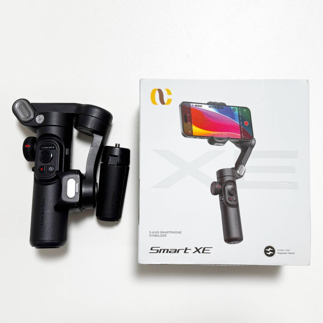 AOCHUAN Smart XE スマホ用ジンバル 3軸 スタビライザー 三脚