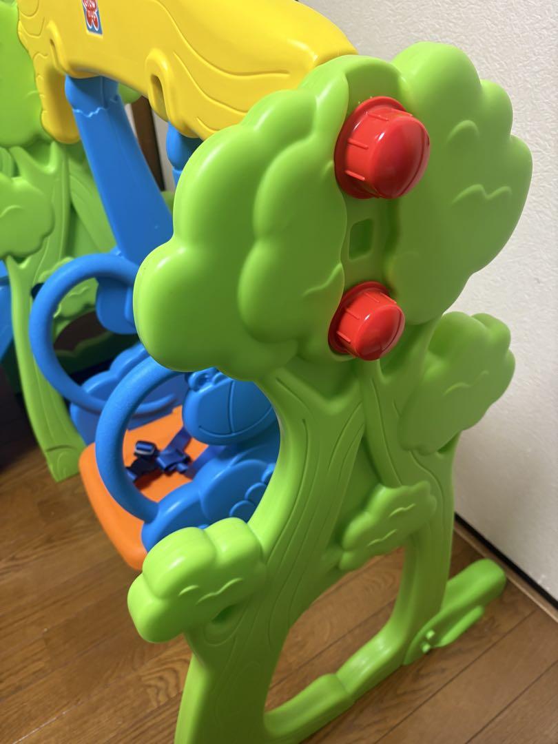 滑り台とブランコ　トイザラスベビージム