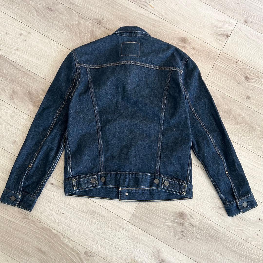 【美品】リーバイスプレミアム スタンダード Sサイズ デニムジャケット　ビッグE