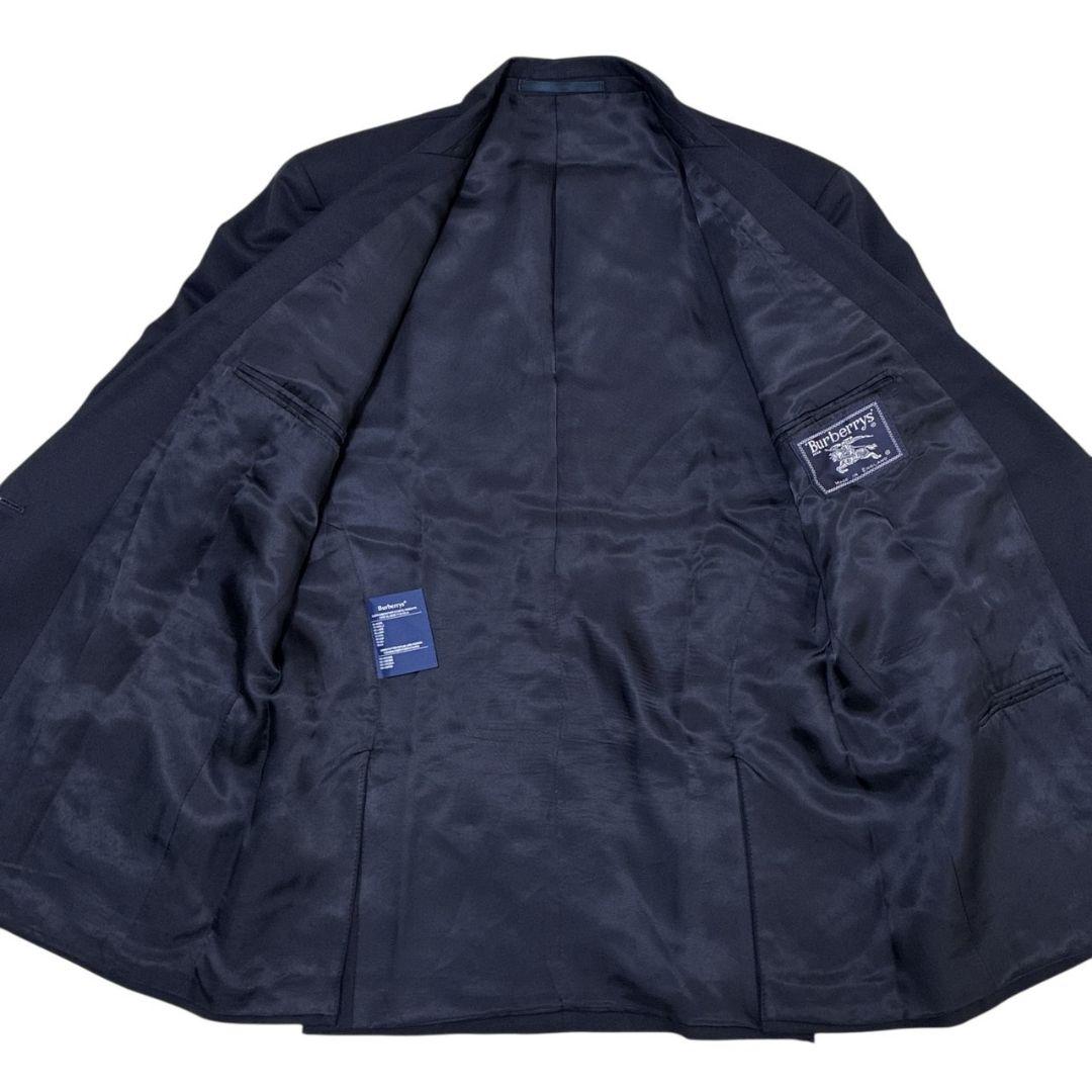 極美品★Burberrys バーバリー ダブル ジャケット 紺ブレ メタルボタン