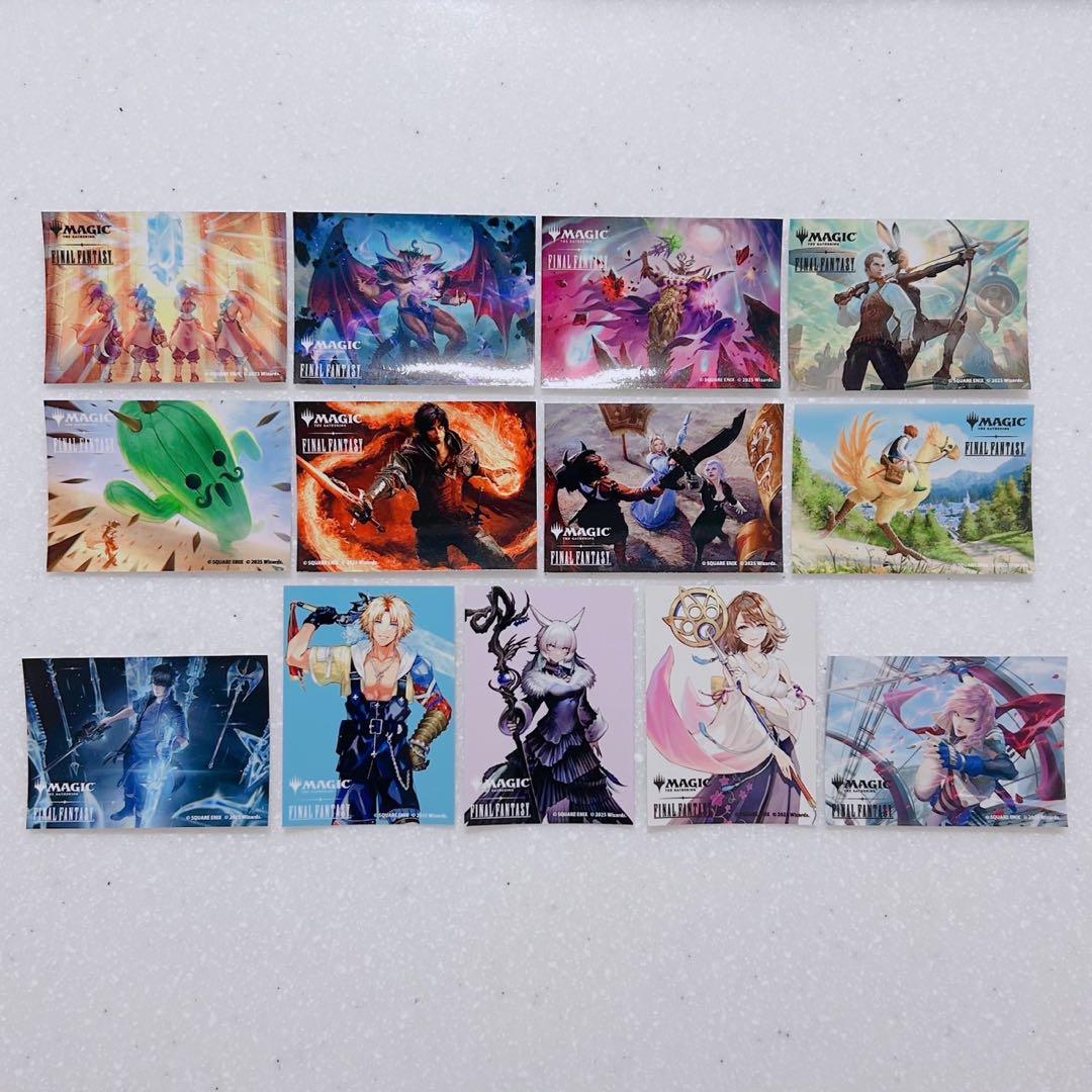 MTG マジック大戦祭 2025 FF 非売品ステッカー 13種セット