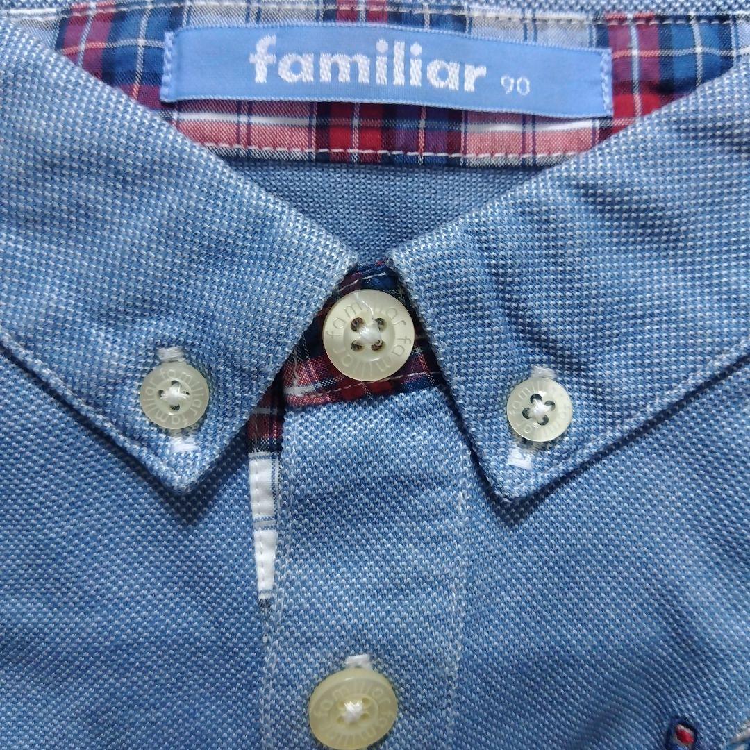 familiar トップス　長袖　90 familiar - ファミリア 長袖Tシャツ トップス リアちゃん