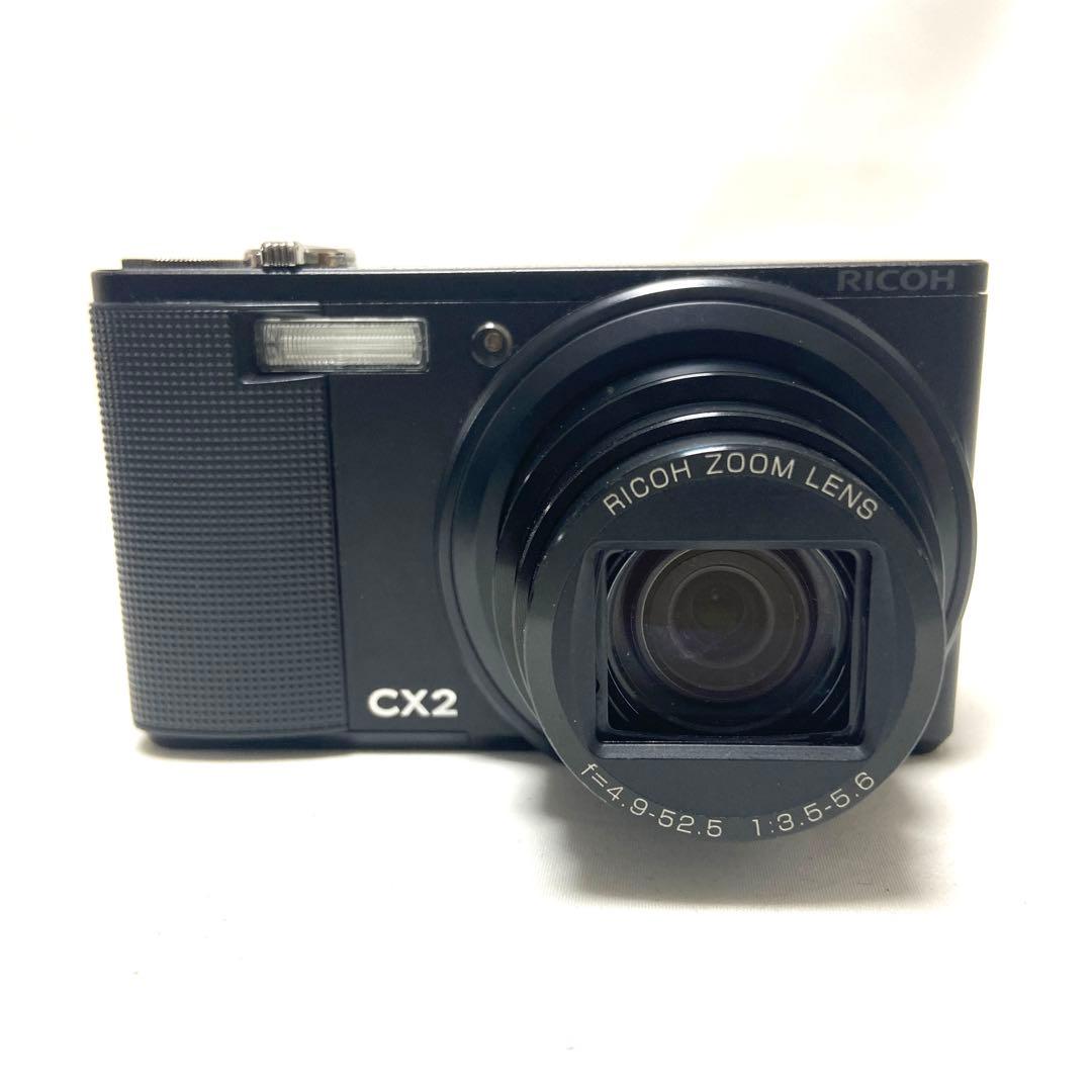 RICOH CX2 リコー コンパクトデジタルカメラ ブラック 動作品