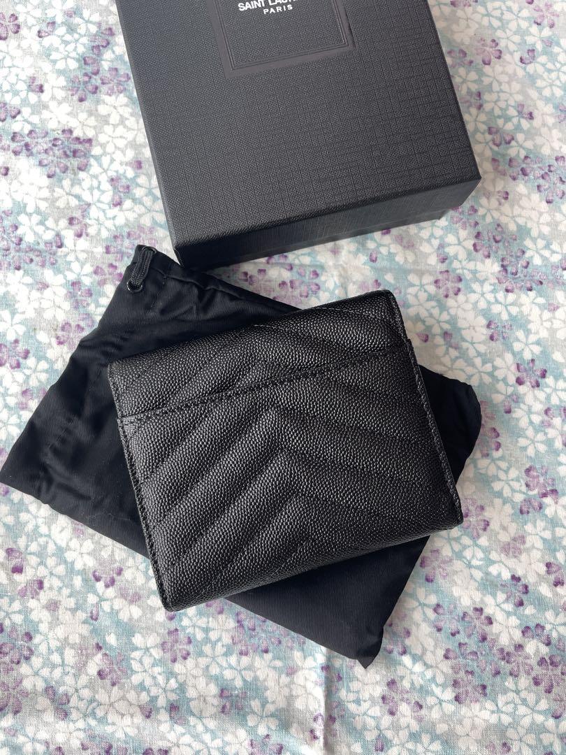 サンローラン SAINT LAURENT 3つ折り財布 小銭入れ付き