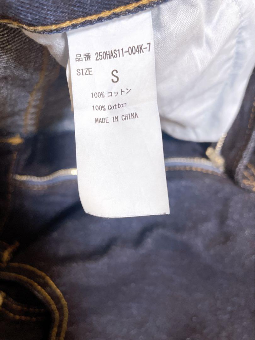 【新品】 AZUL BY MOUSSY ハイウエストワイドデニム ワンウォッシュ