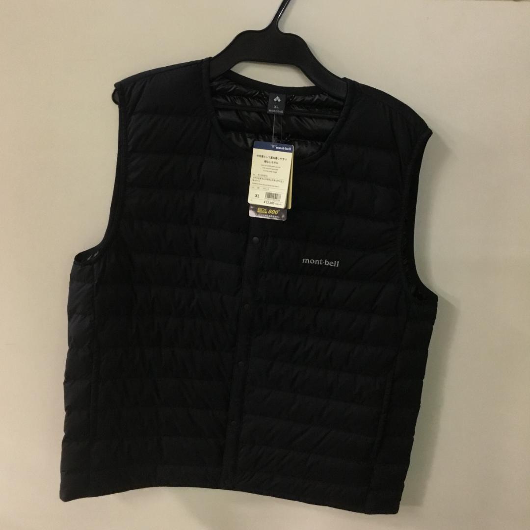 まつさま モンベル l XLサイズ スペリオ ダウン Vネック ベストXL(LL)・montbell